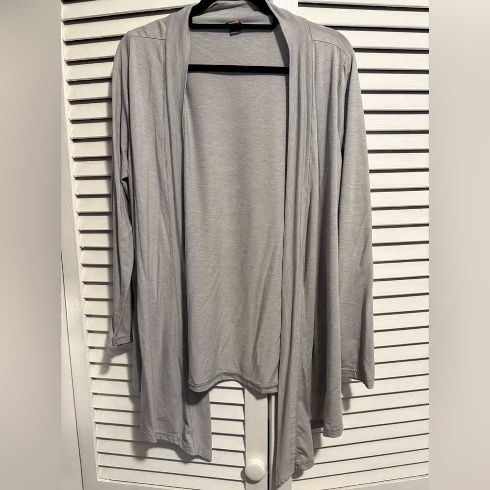 Eddie Bauer Light Gray Cardigan